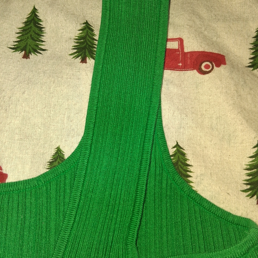 H&M Emerald Ribbed Top - Picture 7 of 7